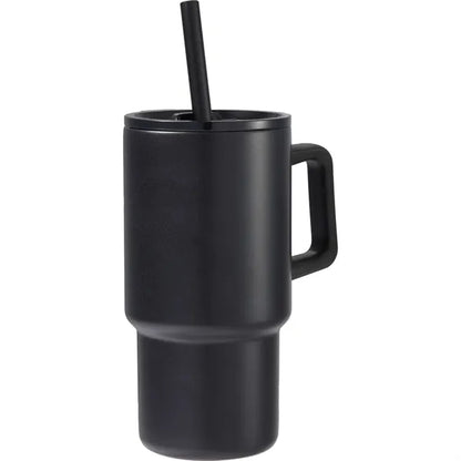 Summit 18oz Recycled Vacuum Insulated Mug w/ Straw