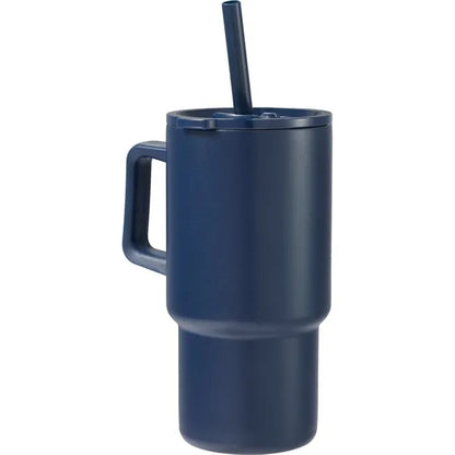 Summit 18oz Recycled Vacuum Insulated Mug w/ Straw