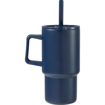 Summit 18oz Recycled Vacuum Insulated Mug w/ Straw