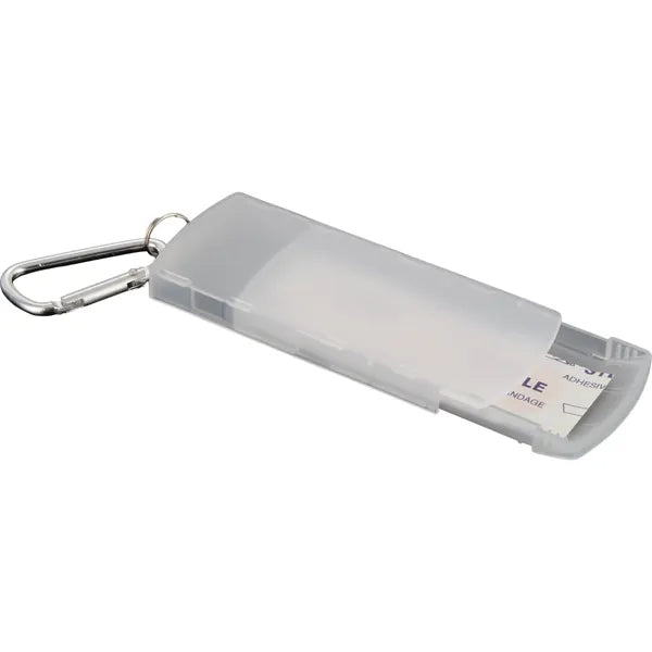 Recycled Bandage Dispenser with Carabiner