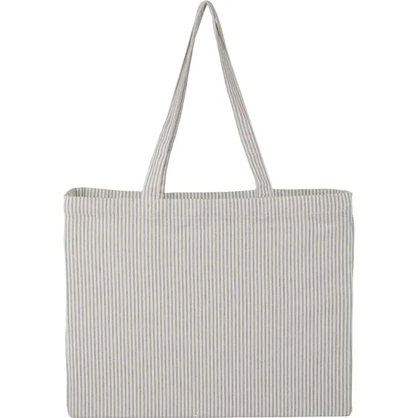 Striped Pacific Recycled Cotton Shopper Tote