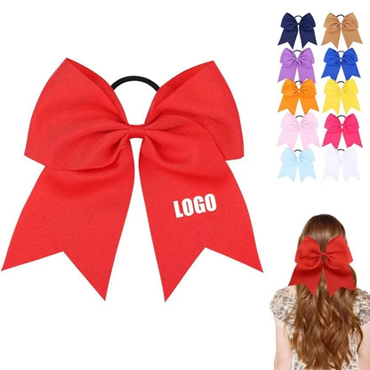 8" Large Cheer Bows for Girls