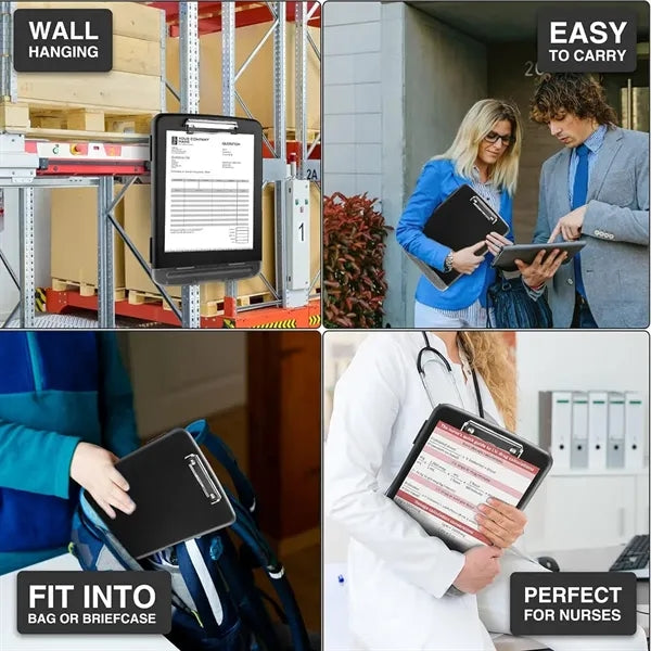 High Capacity Heavy Duty Clipboard with Storage and Pen Hold