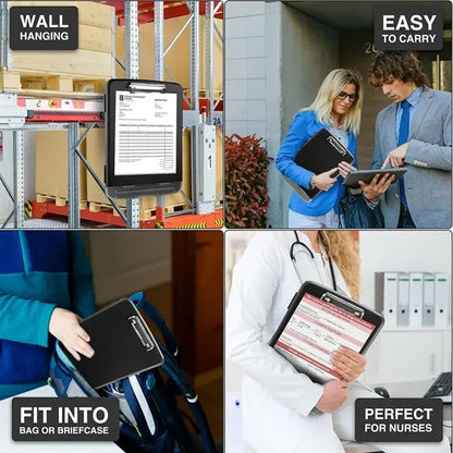 High Capacity Heavy Duty Clipboard with Storage and Pen Hold