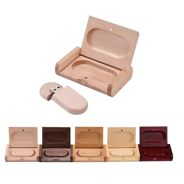 32GB USB3.0 Wood Flash Drive Box