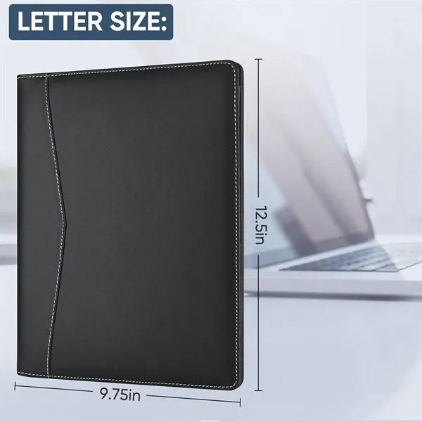 A4 Padfolio Portfolio Leather Binder