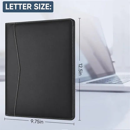 A4 Padfolio Portfolio Leather Binder