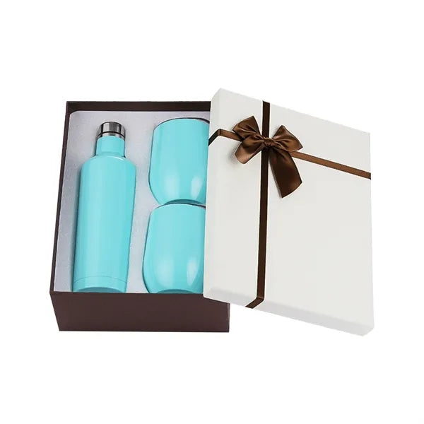 Excellent Gift Insulated Wine Growler and Tumblers
