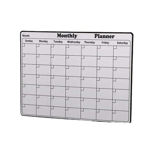 Magnetic Whiteboard Weekly Planner
