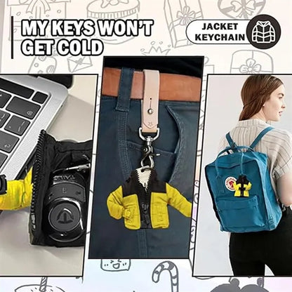 Keychain Charm Mini Down Coat