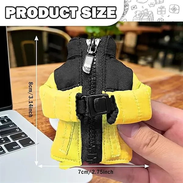 Keychain Charm Mini Down Coat
