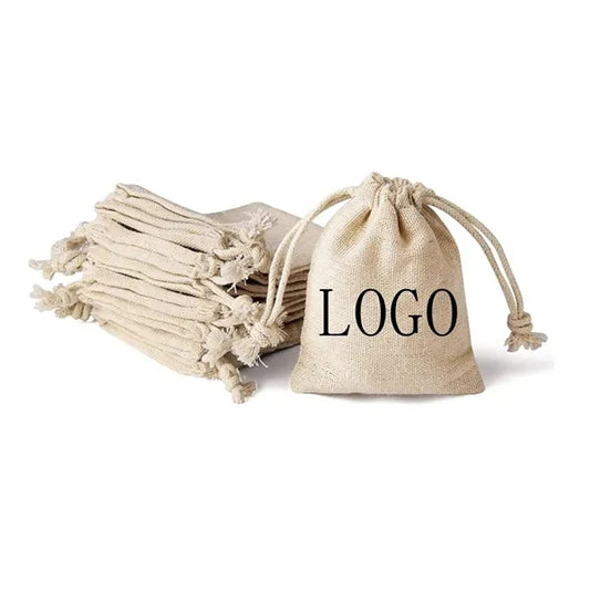 Double Drawstring Cotton Cloth Bag