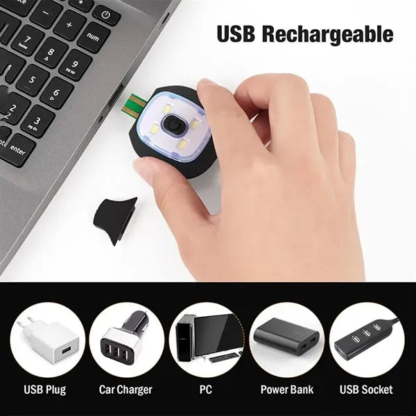 USB Rechargeable LED Knit Hat