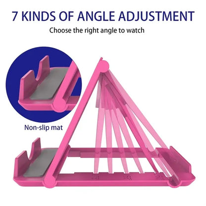 Foldable Desktop Cell Phone Holder