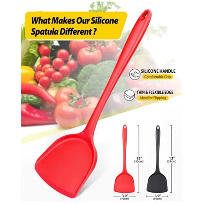 Heat Resistant Silicone Wok Spatula