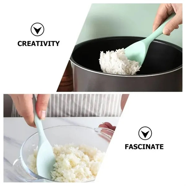 Silicone Non Stick Rice Paddle