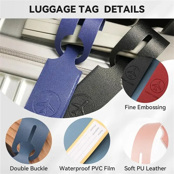 PU Identify Luggage Tag