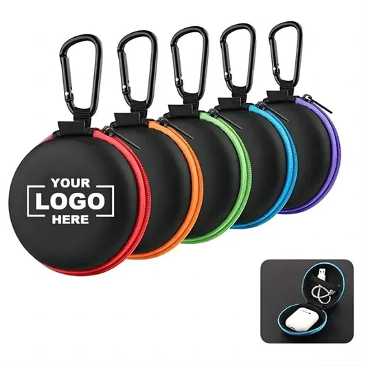 Round EVA Electronic Organizer Case