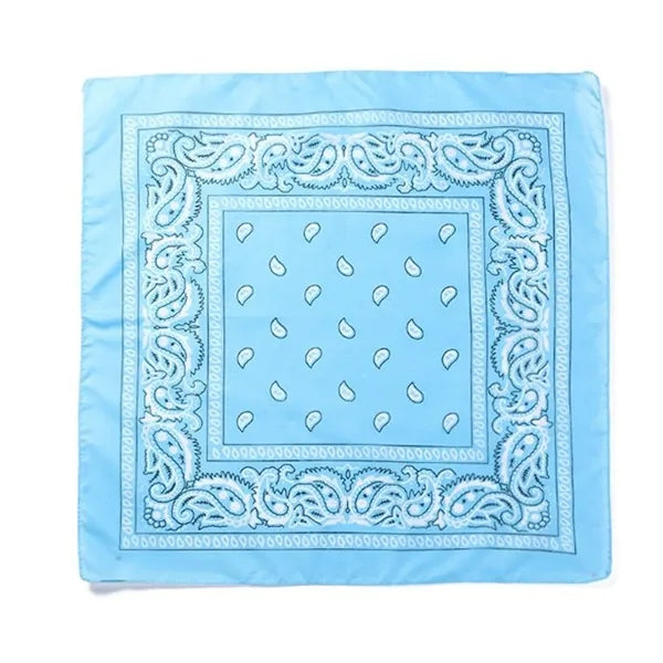 Polyester Paisley Bandana Headwear
