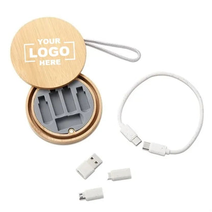 Bamboo 6-in-1 Charging Cable Set