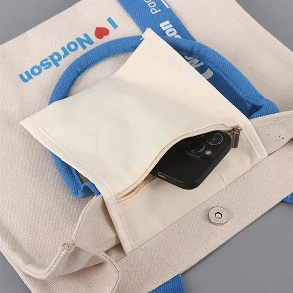 Foldable Eco-Friendly Shopping Canvas Tote Bag