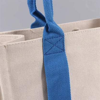 Foldable Eco-Friendly Shopping Canvas Tote Bag