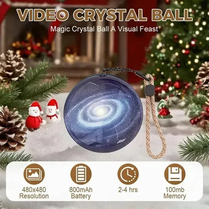 Crystal Ball Video Player Memory Orb Lamp