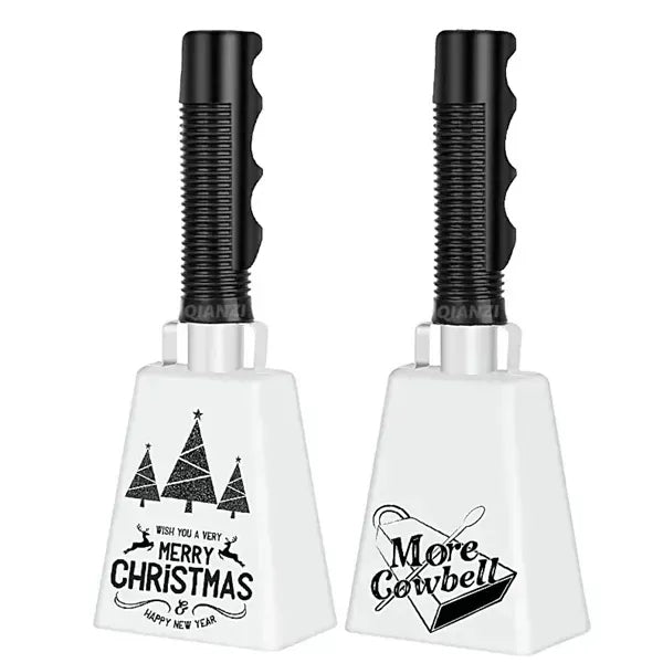 9 Inch Steel Cowbells with Handle