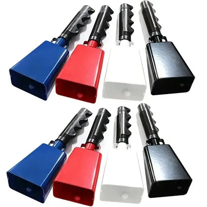 9 Inch Steel Cowbells with Handle