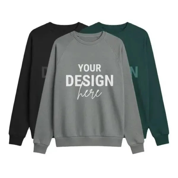 Allmade Unisex Organic CVC Fleece Crewneck Sweatshirt