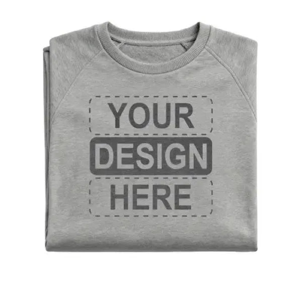 Allmade Unisex Organic CVC Fleece Crewneck Sweatshirt