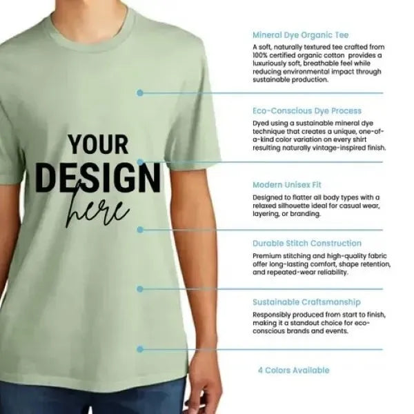 Allmade Unisex Mineral Dye Organic Cotton Tee