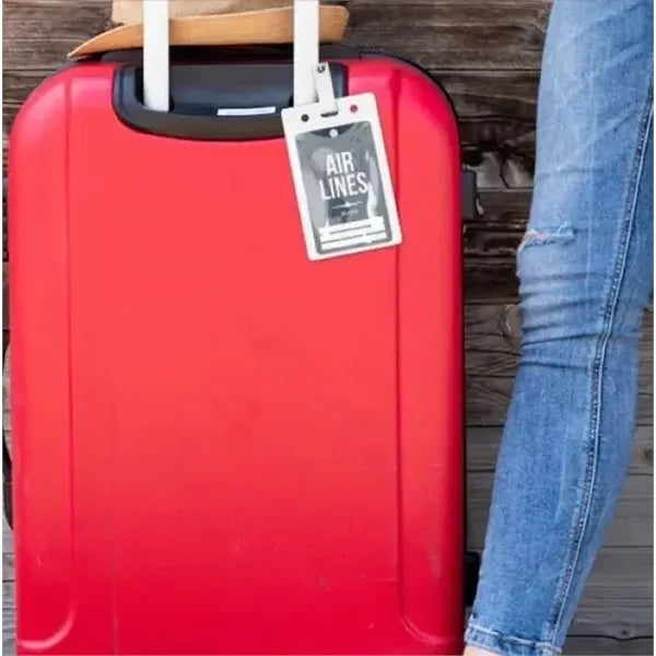 Blank Luggage Tag Holders