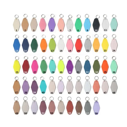 Hotel Tag Key Chain