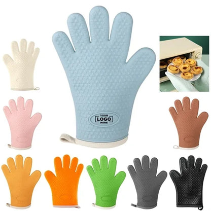 Silicone Heat Resistant Oven Mitts for Cooking & Baking