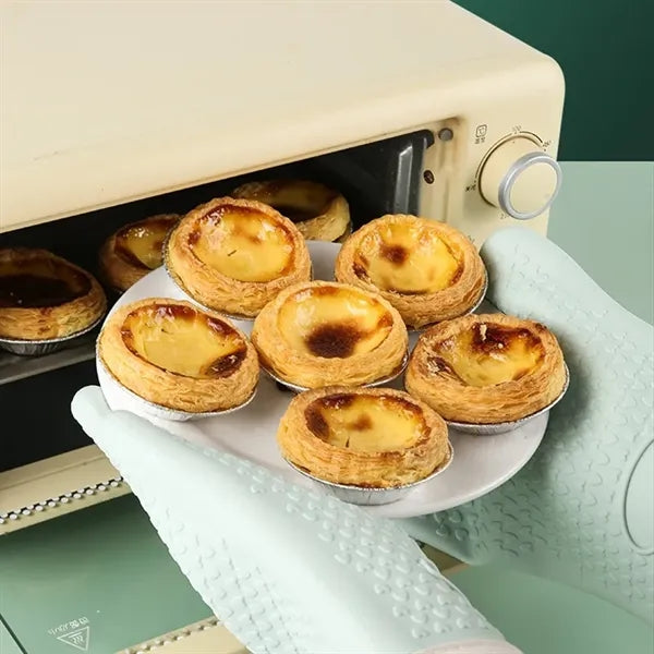 Silicone Heat Resistant Oven Mitts for Cooking & Baking