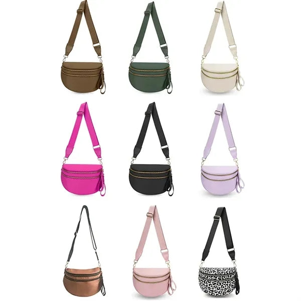 Checkered Crossbody Bum Bag