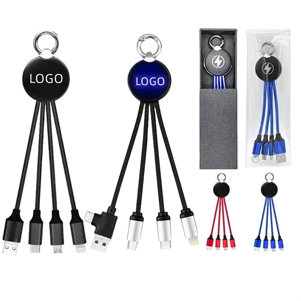 3 in 1 Illuminated Multi USB Charging