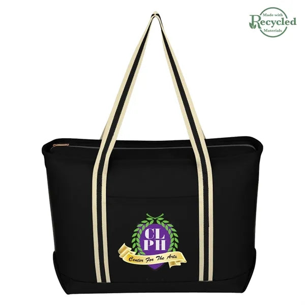 Large Cotton Canvas Admiral Tote Bag