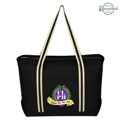 Large Cotton Canvas Admiral Tote Bag