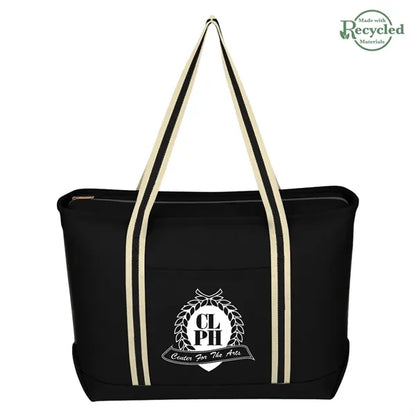 Large Cotton Canvas Admiral Tote Bag
