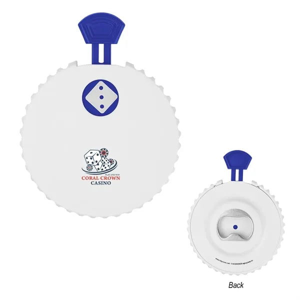 Recycled Dice Clicker Bottle Oppener
