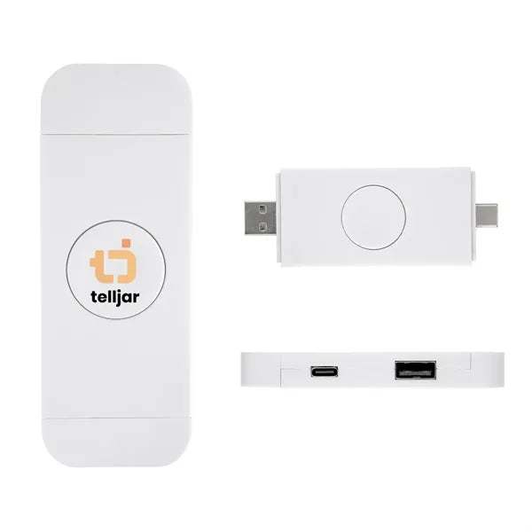rABS Spinner Dual Input USB Hub