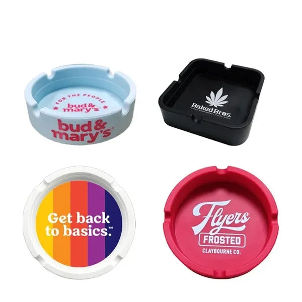 Custom Logo Silicone Ashtray