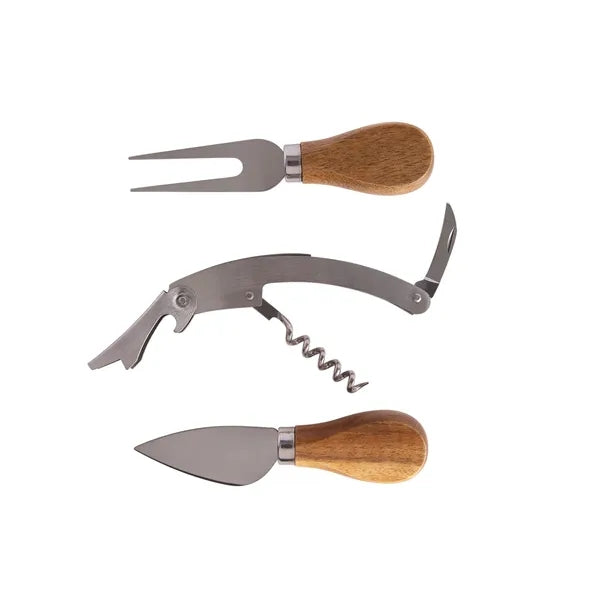 Wine & Cheese Accessories 4-pc Set