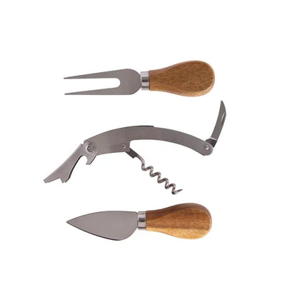 Wine & Cheese Accessories 4-pc Set