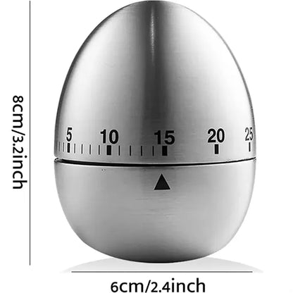 Kitchen Timer Stainless Steel Mechanical