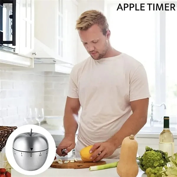 Kitchen Timer Stainless Steel Mechanical