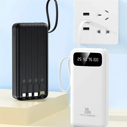 Portable Charger 20000mAh Power Bank With Led Display
