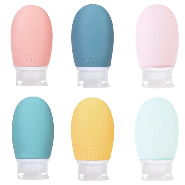 2OZ. Travel Silicone Lotion Bottle